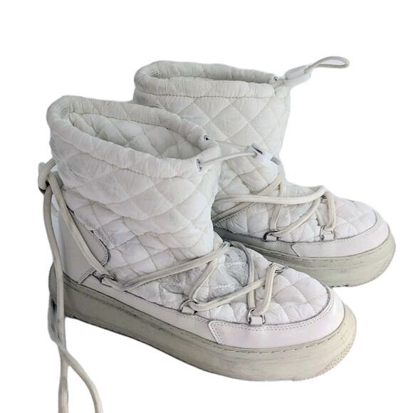 Pajar Gravita Women's Platform Snow Boot White Ice Waterproof US 8 - Picture 1 of 6